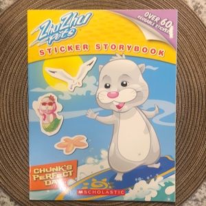 ZhuZhu Pets Sticker Storybook Chunk’s Perfect Day